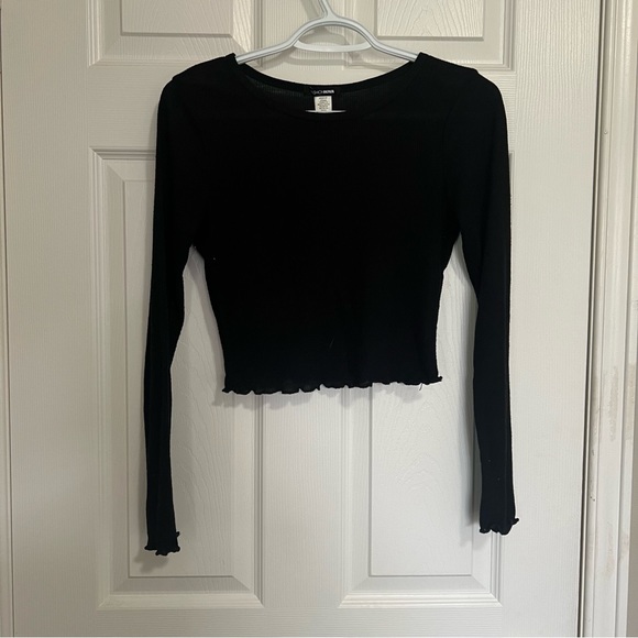 Fashion Nova, Ribbed Crop Top, Medium - Picture 2 of 2